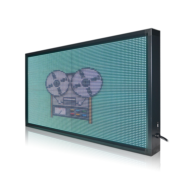 Agradable interior P7.62 Pantalla LED de mensajes en funcionamiento a todo color