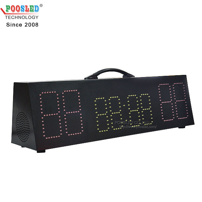 Nueva llegada 4.0 '' marcador electrónico de baloncesto llevado portátil
